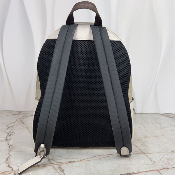 Charlie Medium Backpack In Signature Canvas With Rexy By Guang Yu