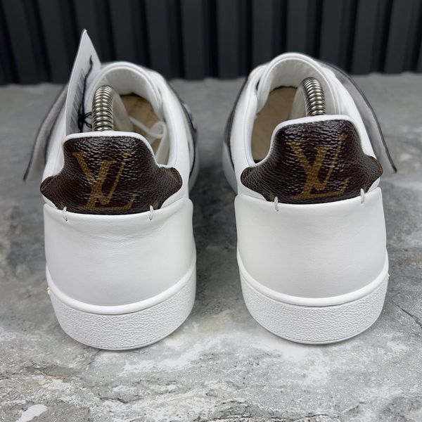 Frontrow Sneakers Monograma Canvas White Leather