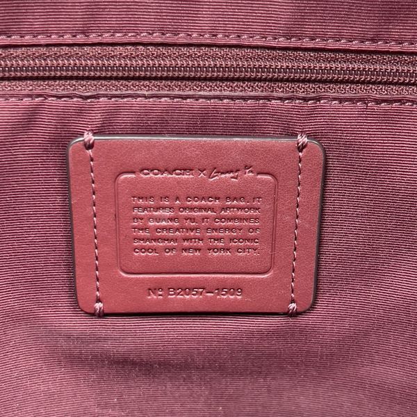 Charlie Medium Backpack In Signature Canvas With Rexy By Guang Yu