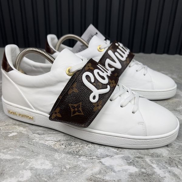 Frontrow Sneakers Monograma Canvas White Leather