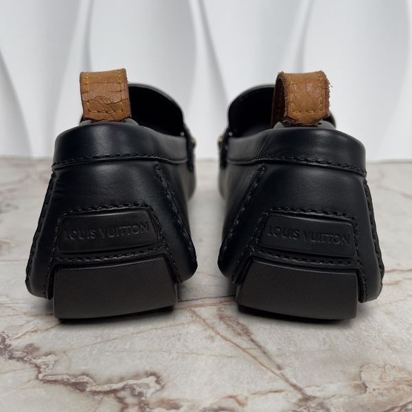 Monte Carlo Moccasin Brown Patina Leather