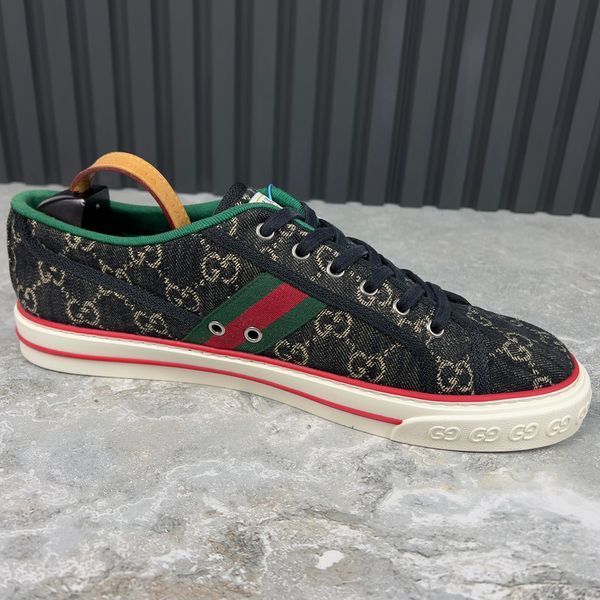 Tennis 1977 GG Sneakers Blue Denim