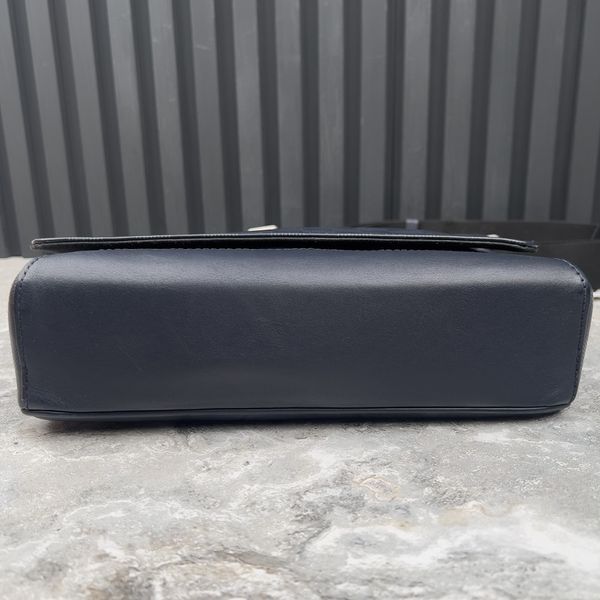 District Damier Infini Messenger Blue Leather
