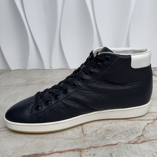 Surfside Sneakers Graine Blue Leather