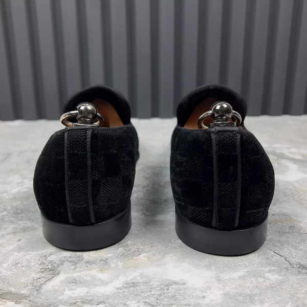 Auteuil Loafers Damier Black Velour