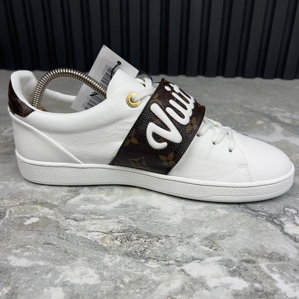 Frontrow Sneakers Monograma Canvas White Leather