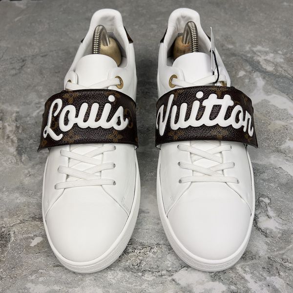 Frontrow Sneakers Monograma Canvas White Leather