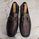 Monte Carlo Moccasin Brown Patina Leather