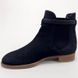 Chelsea Boots Buckle Navy Blue Nubuck