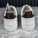 Frontrow Sneakers Monograma Canvas White Leather