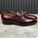 Bamboo Horsebit Loafers Burgundy Leather