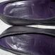 Oxford Richelieu Wingtip Purple Leather + shoe trees