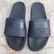 Waterfront Mule Sandals Damier Embossed Blue Rubber