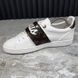 Frontrow Sneakers Monograma Canvas White Leather