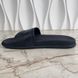 Waterfront Mule Sandals Damier Embossed Blue Rubber