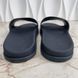 Waterfront Mule Sandals Damier Embossed Blue Rubber