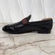 Donnie Double G Web Loafers Black Leather