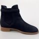 Chelsea Boots Buckle Navy Blue Nubuck