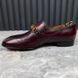 Bamboo Horsebit Loafers Burgundy Leather