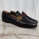 Donnie Double G Web Loafers Black Leather