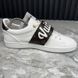 Frontrow Sneakers Monograma Canvas White Leather