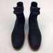 Chelsea Boots Buckle Navy Blue Nubuck