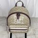 Charlie Medium Backpack In Signature Canvas With Rexy By Guang Yu