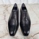 Oxford Richelieu Wingtip Purple Leather + shoe trees