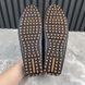 Hockenheim Moccasins Navy Blue Leather Suede Stripe Logo